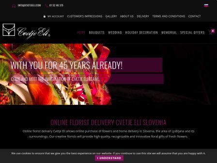 Cvetje Eli Slovenia - Online florist delivery
